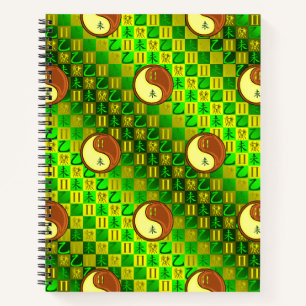Tweelingen & Houten Geit Notitieboek