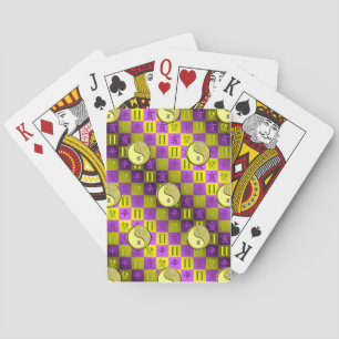 Tweelingen & Metaalachtige Ever Pokerkaarten