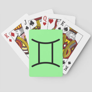 Tweelingen Pokerkaarten