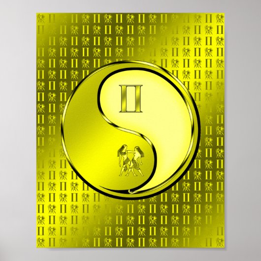 Tweelingen Poster (Voorkant)