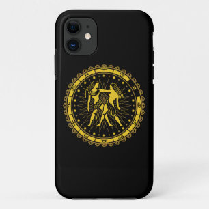 Tweelingen - Sterrenbeeld - Symbool - Horoscoop iPhone 11 Hoesje