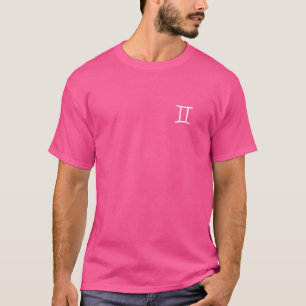 Tweelingen Symbool Sterrenbeeld Horoscoop Mei Juni T-shirt