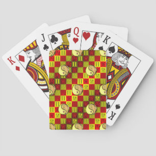 Tweelingen & Vuur Tijger Pokerkaarten