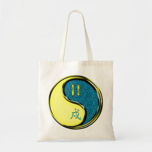 Tweelingen & Waterhond Tote Bag