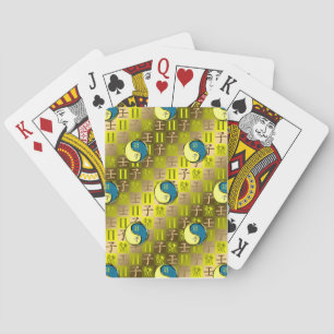 Tweelingen & Waterrat Pokerkaarten