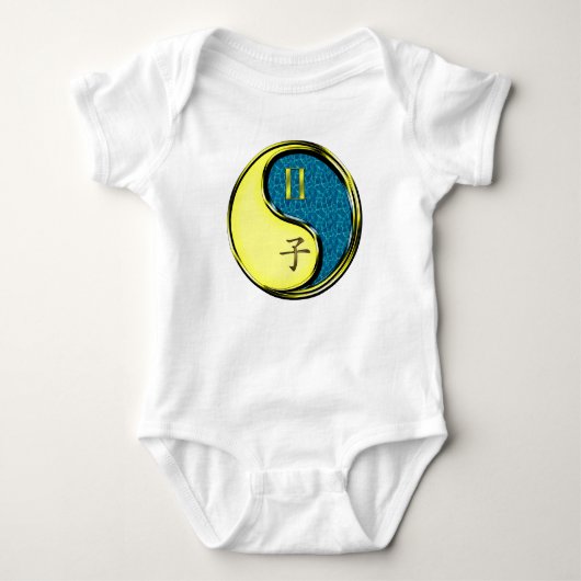 Tweelingen & Waterrat Romper (Voorkant)