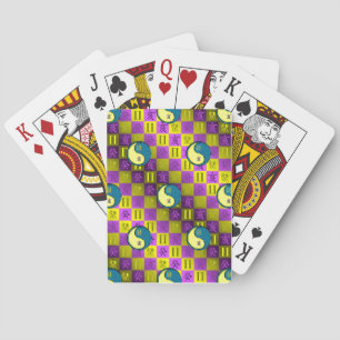 Tweelingen & Waterzwijn Pokerkaarten