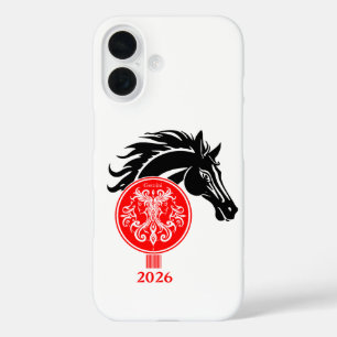 Tweelingen x Jaar van het Paard 2026 iPhone 16 Hoesje
