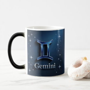Tweelingen Zodiac-teken Glyph Morphing Mok