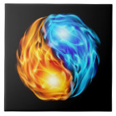 Tweelingflames Tegeltje (Voorkant)