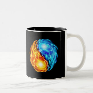 Tweelingflames Tweekleurige Koffiemok