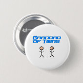 tweelingformaat ronde button 5,7 cm (Voorkant /achterkant)
