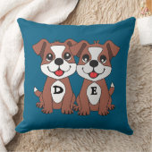 Tweelinghond Kussen (Deken)