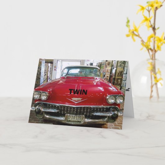 TWEELINGLEEFTIJD HUMOR-CLASSIC EN OUD = CLASSIC HE KAART (Gele Bloem)