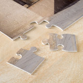 Tweelingtoren Westpoort - Khiva, Oezbekistan Legpuzzel (Zijkant)