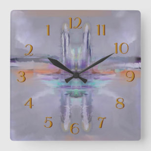 Tweelingtorens Achterwaartse klok