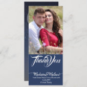 Tweelingvlam foto dank je kaart (Voorkant / Achterkant)