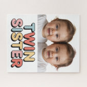 Tweelingzusjes Legpuzzel (Horizontaal)