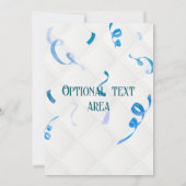 Tweelingzwangerschap verdubbelt de blijdschap kaart (Achterkant)