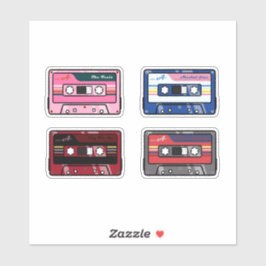 TWEEMAAL Cassettebandjes Sticker Pack ver.2