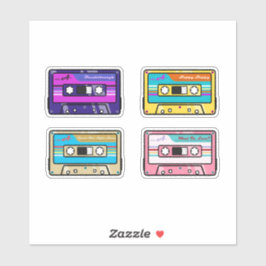TWEEMAAL Cassettebandjes Sticker Pack ver.6
