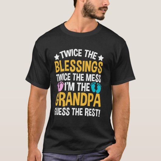 Tweemaal de Zegeningen Tweemaal de Troep Ik Ben de T-shirt (Voorkant)