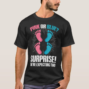 Tweemaal het Gendercitaat onthullen voor een gende T-shirt