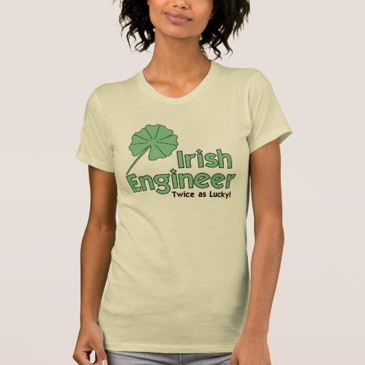 Tweemaal zo Lucky T-Shirt (Voorkant)