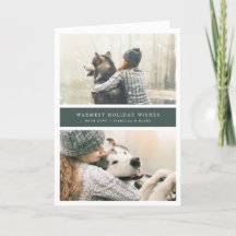 Tweemaal Zo Mooie Vouw Kerstkaart