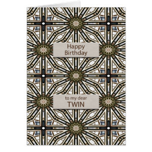Tweemaal zondag Abstract Mandala Design