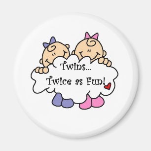 Tweemaal zoveel als Fun Magneet