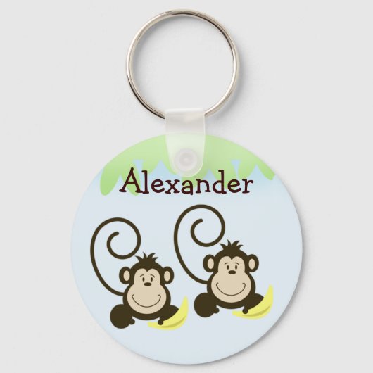 TWEEMAANDEN GEKKE GELD VOOR VOORDEEL of naamlabel Sleutelhanger (Voorkant)