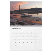 Tweepagina's MediumCalendar, Wit Kalender (Feb 2027)