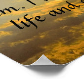 tweeslachtige psalm 91:14-16 poster (Hoek)