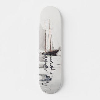 Tweesmasted Schooner met Dory door Winslow Homer Skateboard