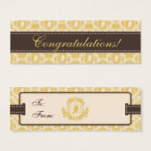 Tweet Tweet Bébé Skinny Cadeau Balise 3 (Devant & derrière)