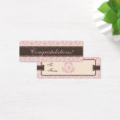 Tweet Tweet Girl Skinny Gift Tag 3 (Bureau)