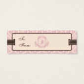 Tweet Tweet Girl Skinny Gift Tag 3 (Dos)