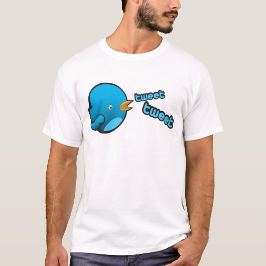 tweet tweet t-shirt (Voorkant)