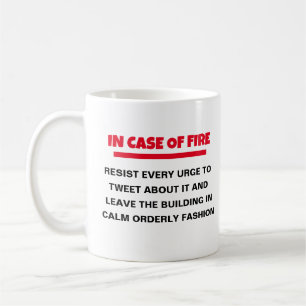Tweet Urge Coffee Mok - Social Media Humor Gift!