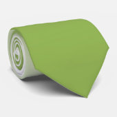 Tweetaangradiënt ombre groen stropdas (Opgerold)