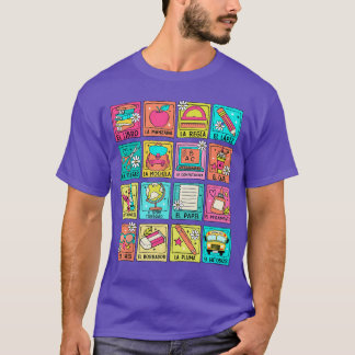 Tweetalige lerares terug naar school Spaanse leraa T-shirt