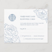 Tweetalige Vietnamese pioenensong van Dusty Blue R (Voorkant)