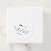 Tweetalige welkomstlabeltjes bedankjes labels (In situ)