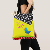 Tweeten van Bird Bright Colors Draagtas (Dichtbij)