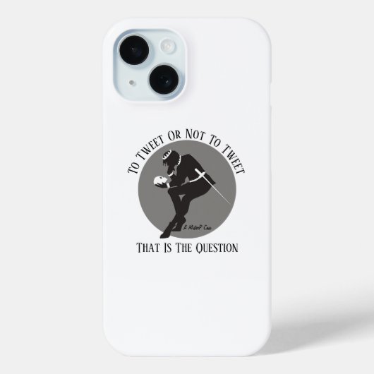 Tweeter Ou Ne Pas Tweeter - Un Coque MisterP (Verso)