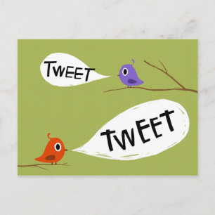 Tweeters Briefkaart
