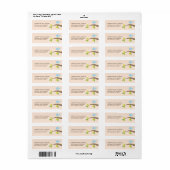 Tweetez ! Tweetez ! Étiquettes d'adresse de retour (Feuille entière)