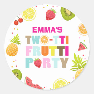 Tweetige frutti Envelope sticker tutti fruitig