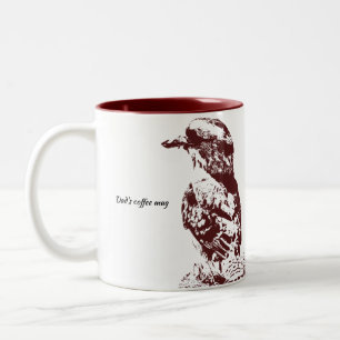 Tweetone Mok, 325 ml Tweekleurige Koffiemok